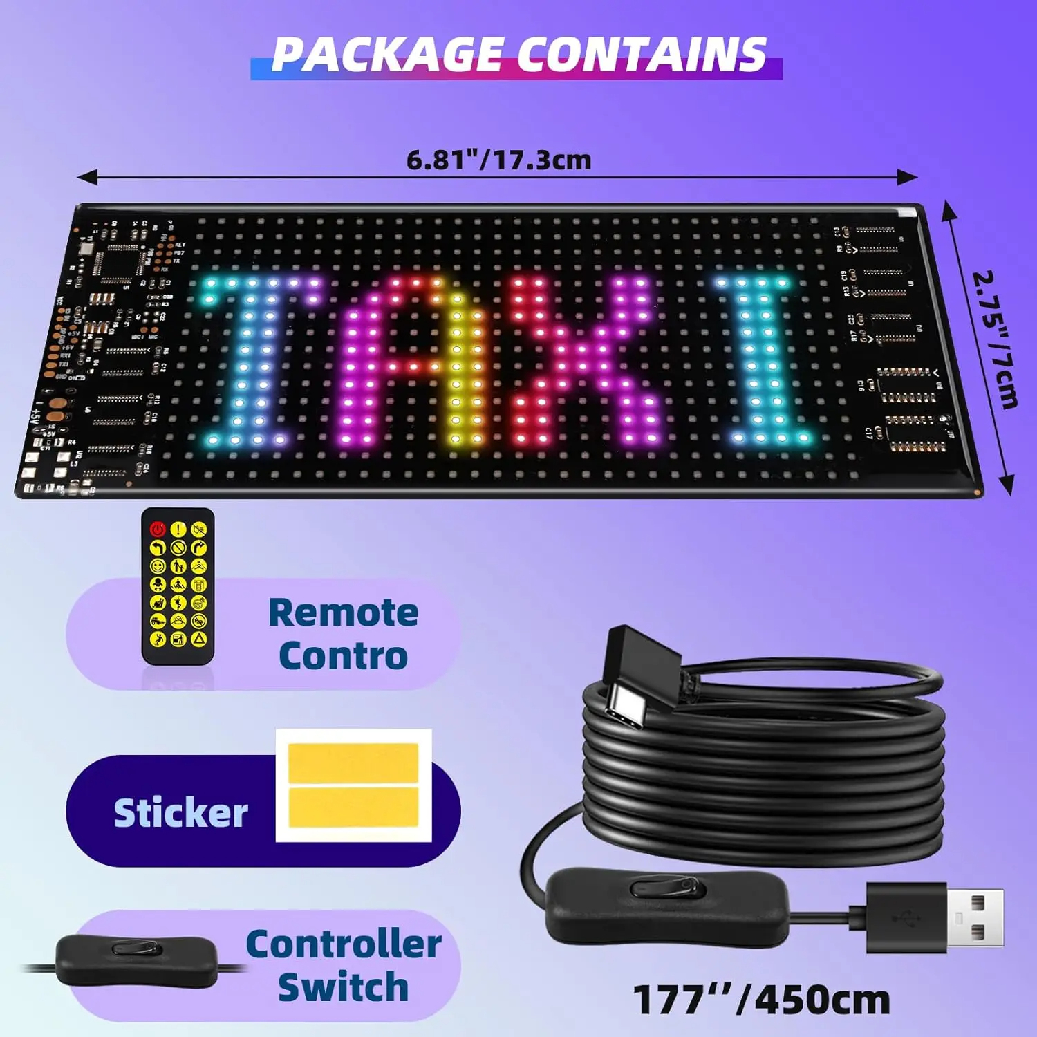 FlexiGlow™ Programmable LED Matrix Panel - Image 5